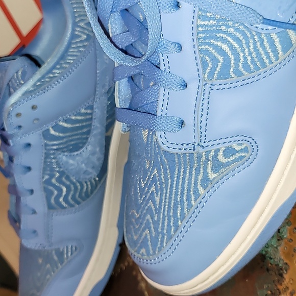 Nike Dunk Low Prm. University Blue TOPOGRAPHY. Men's size 13 - Picture 11 of 16